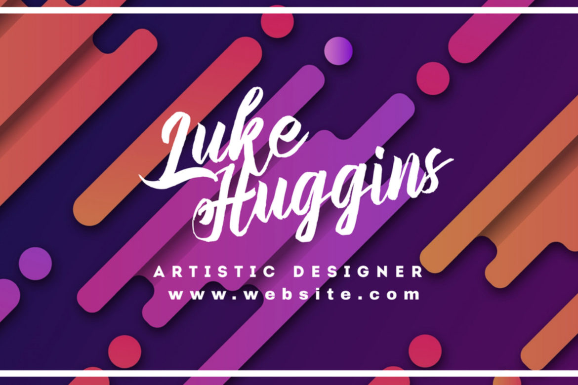 Copy of Artistic business card